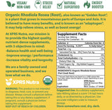 Suplementos  Polvo orgánico de Rhodiola Rosea potenciador
