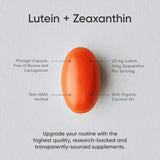 Suplementos Luteína vegana + zeaxantina (20 mg)  orgánico
