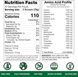 Suero de leche aislado sin sabor, certificado Pastoreo, 3lbs