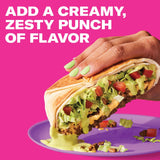 Salsa Crema de Aguacate Taco Bell, 12 oz, Sabor Cremoso