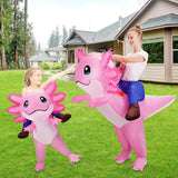 Disfraz Inflable Axolote para Niños - Stegosaurus, Halloween