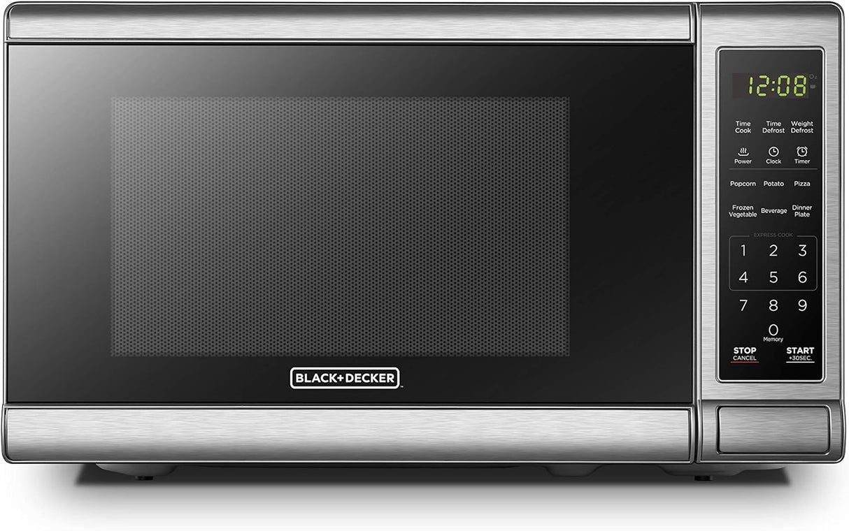 Microondas Digital BLACK+DECKER 0.7 Cu.ft 700W EM720CB7