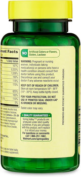 Suplemento de Vitaminas B Complejo Fusion Shop 100 tabletas