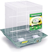 Jaula de aves verde y blanco Prevue Pet Products
