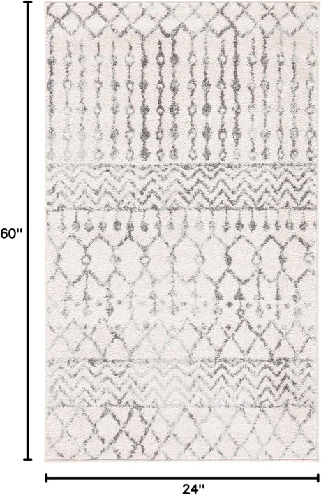 Alfombra de acento, diseño bohemio marroquí, TUL270A
