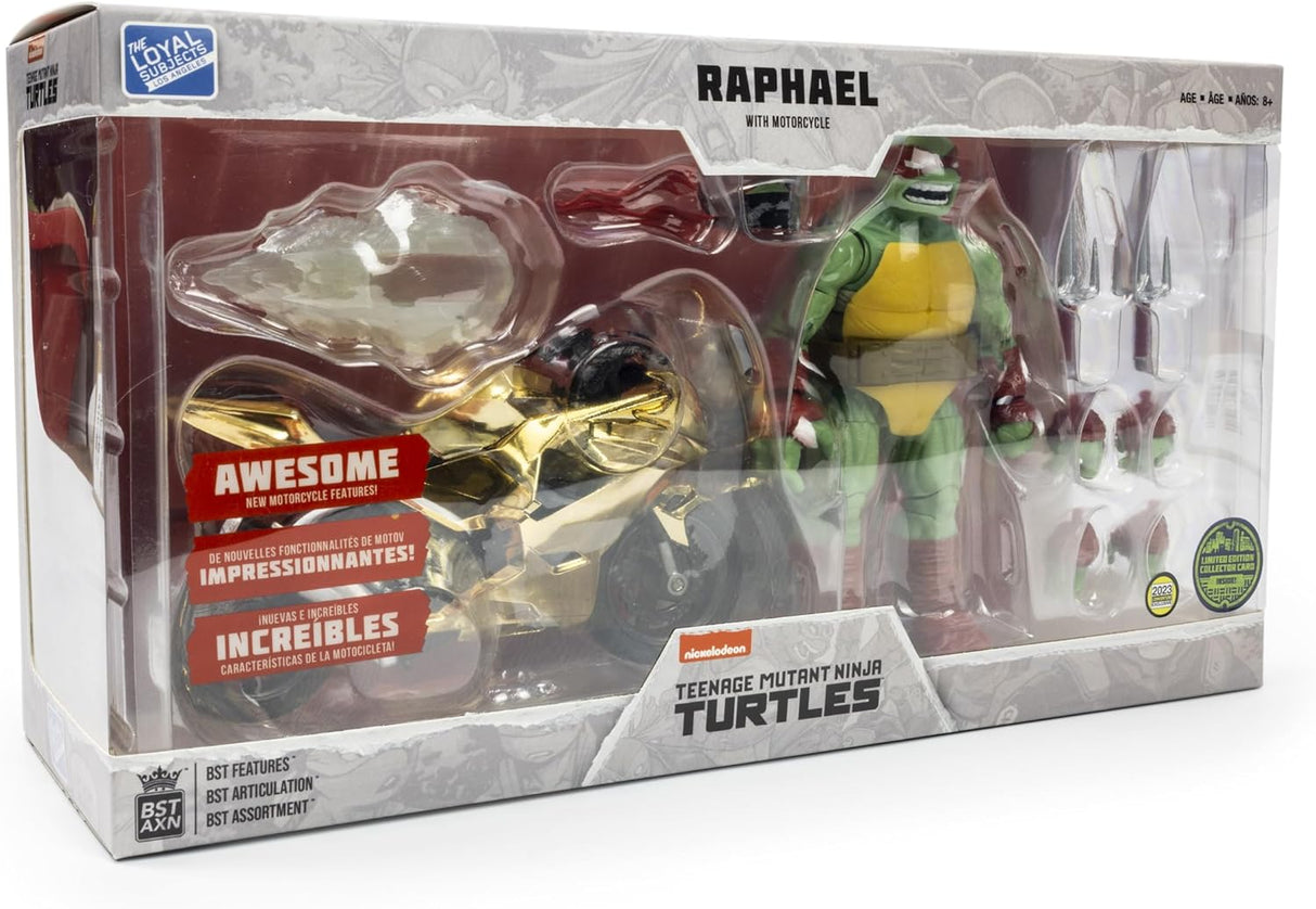 Figura de acción TMNT Raphael - The Loyal Subjects, Edición SDCC