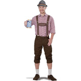 Disfraz de Lederhosen para hombre tamaño estándar