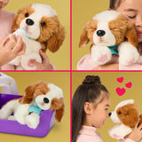Perro Interactivo Little Live Pets - Patches Beagle, 60+ Sonidos