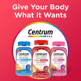Suplemento Centrum MultiGummies Multi+ Omega 3  para adultos