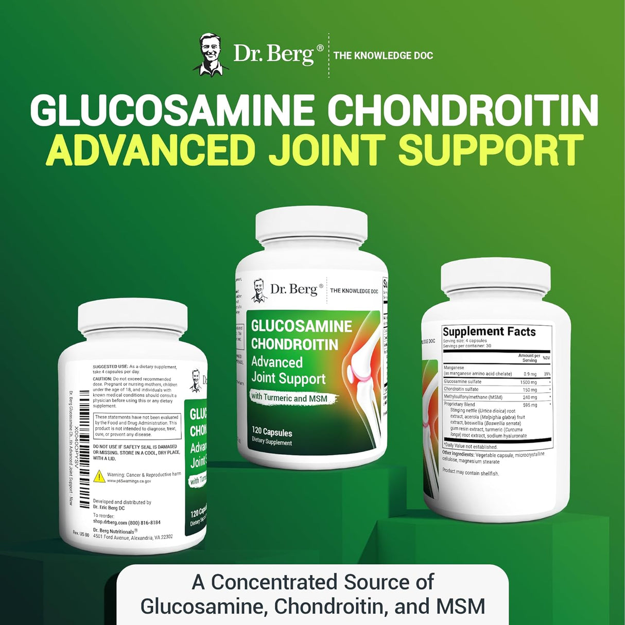 Suplemento Avanzado de Apoyo Articular con Glucosamina
