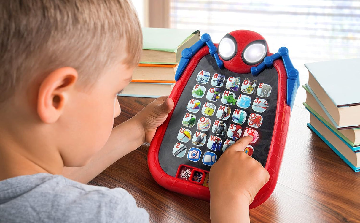 Tablet Infantil Spidey: Juegos Educativos y Aprendizaje ABC