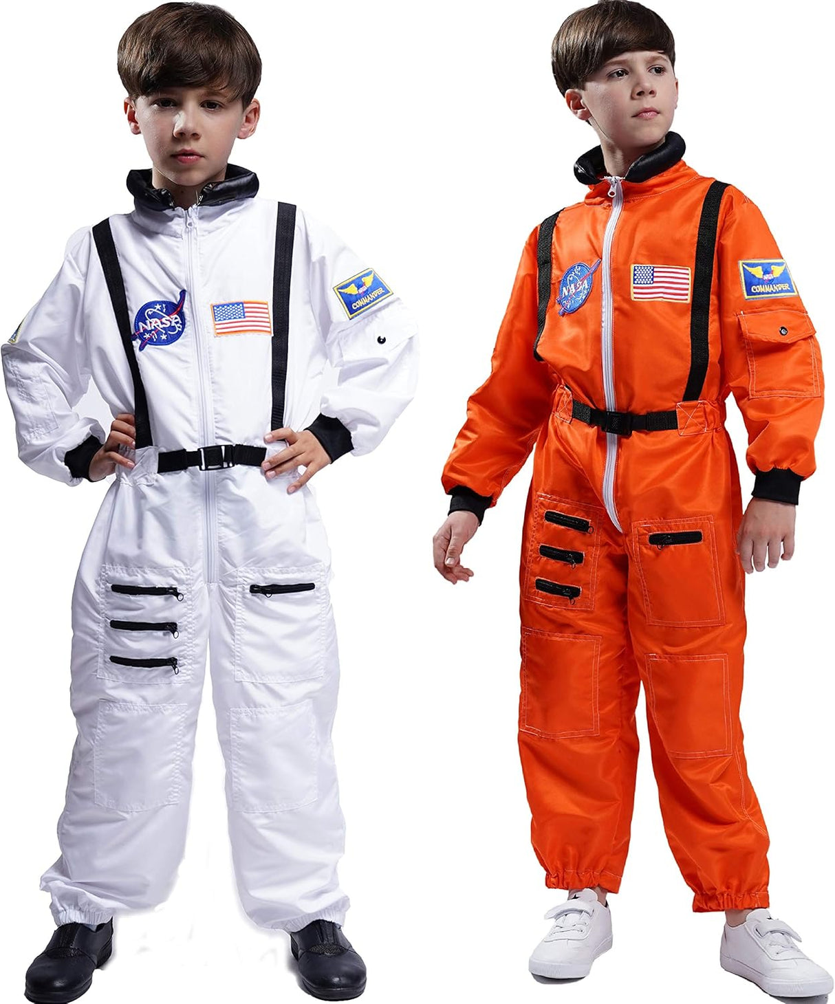Disfraces con parches bordados de astronauta talla 12 a 14