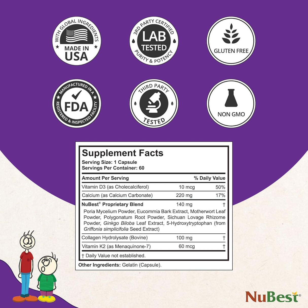 Suplemento de Crecimiento NuBest Tall 10+, 12 Paquetes