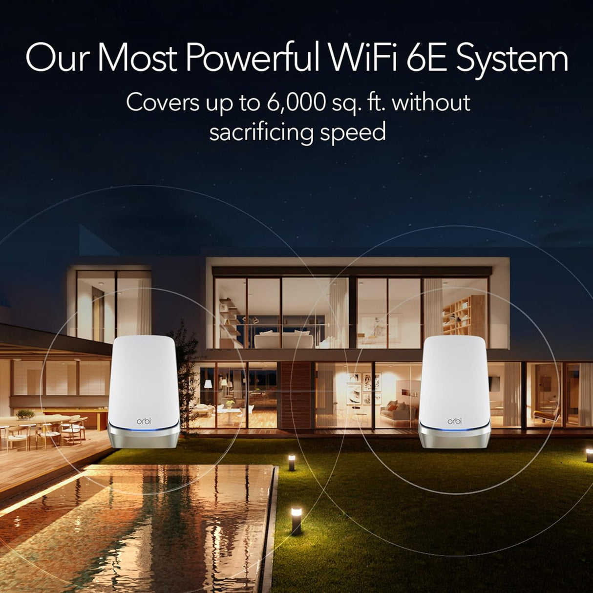 Asistentes Virtuales NETGEAR Orbi Quad-Band WiFi