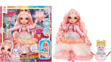Muñeca de Moda Bella, Rainbow High, Nieve mágica, 11”