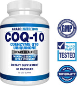 Suplemento COQ10 Ubiquinona Coenzima Q10 - 200mg   sin Soja