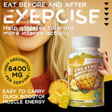 Gomitas de Creatina Monohidrato Complejo para Hombre y Mujer - Fórmula Avanzada 90 Unidades