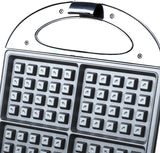Waflera 4 rebanadas CC-WF4400, máquina de desayuno eléctrica