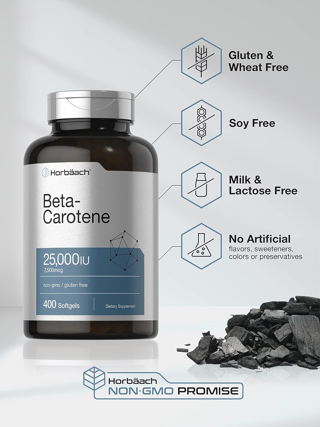 Suplementos Alimenticios  de beta caroteno Vitamina A