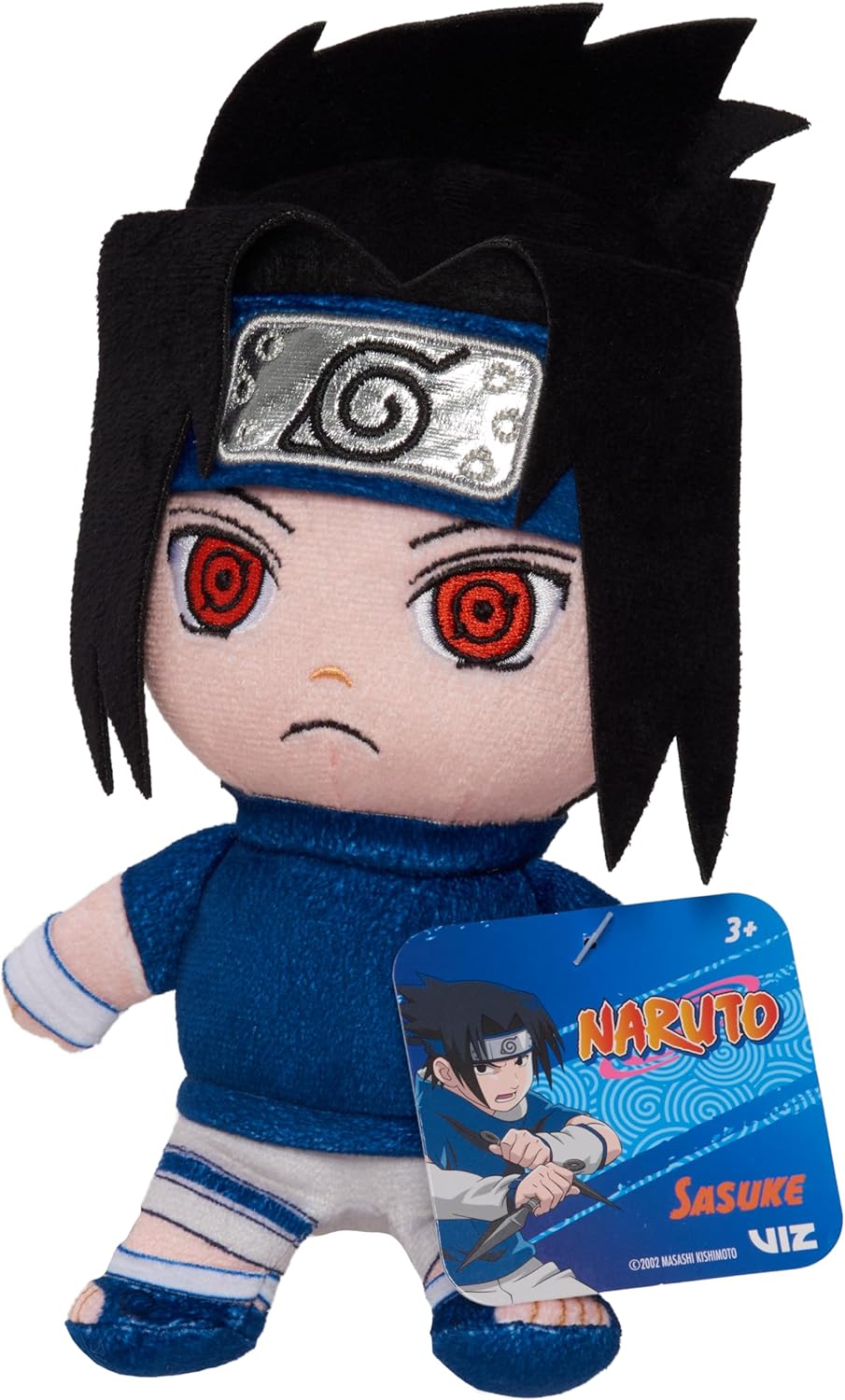 Plush Sasuke 7 Pulgadas Just Play, Juguetes para Niños 3+