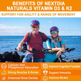 Vitamina D3 20,000 IU + K2 200mcg - Salud Ósea y Muscular