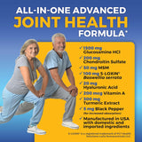 Suplemento de apoyo articular de glucosamina condroitina MSM
