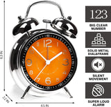 Reloj Despertador Súper Fuerte para Dormilones, Retro 4
