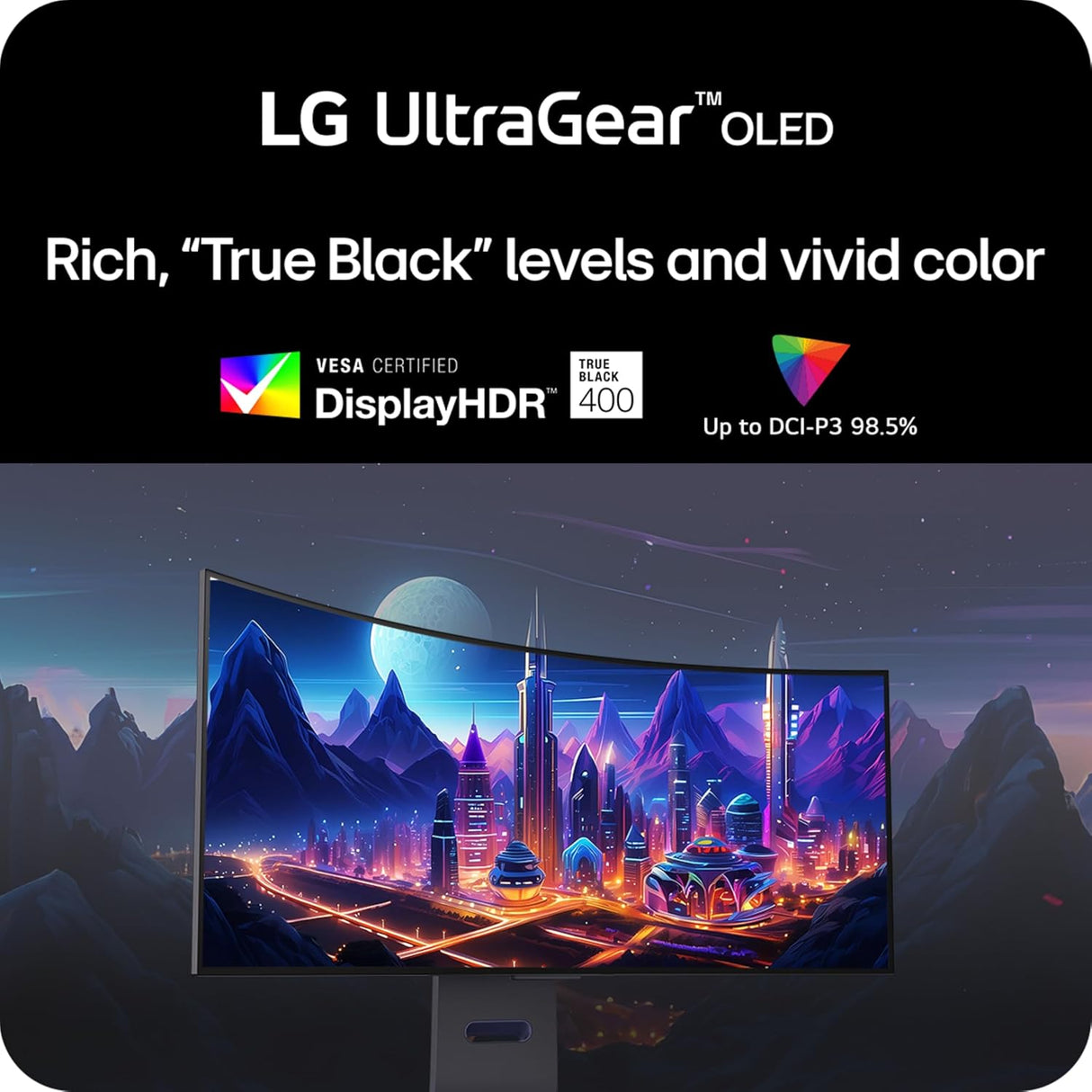 Monitor Gaming Curvo 34 LG Ultragear WQHD 240Hz 34GS95QE