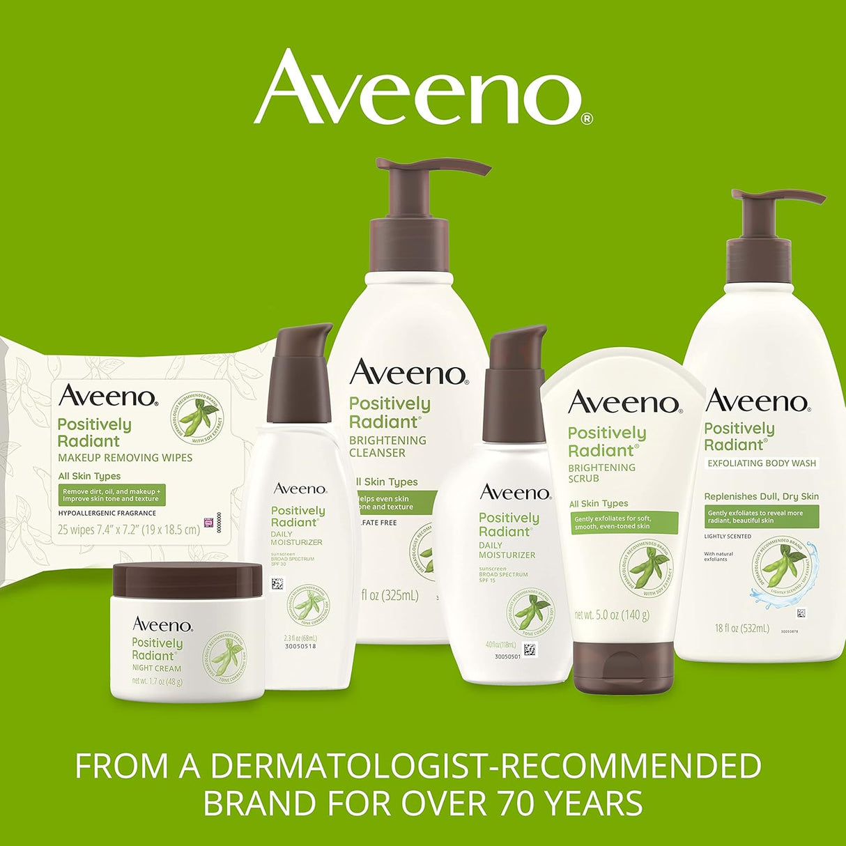 Gel hidratante facial diario con protector solar Aveeno