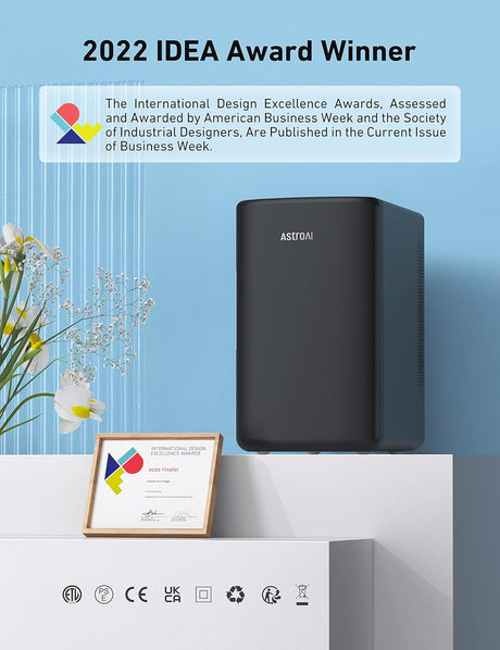 Mini Nevera AstroAI 2.0, 6 Litros, Portátil, Cooler y Calentador