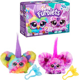 Furby Furblets 2-Pack, Mini Amigos Ray-Vee y Hip-Bop, 45+ Sonidos