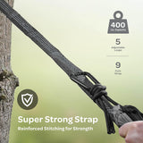 Durable Hammock 400 lb Capacity, Nylon Camping Hammock Chair
