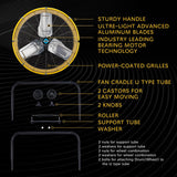 Ventilador Industrial Tornado 3 Velocidades 8540 CFM 1/3 HP