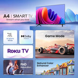 Televisor Smart Roku Hisense 40 FHD 1080p Dolby Audio 40A4NR