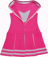 Disfraces de animadora para niñas talla XXL rosado