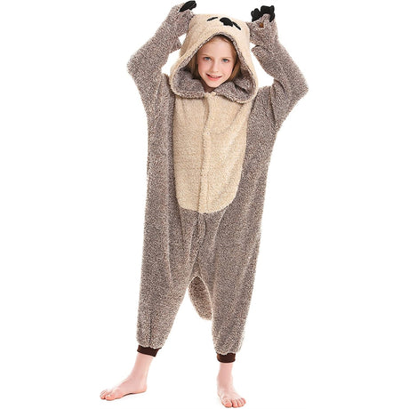 Pijama animales  de Halloween para niños talla