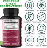 Suplemento de inositol Myo y D-Chiro con folato equilibrio