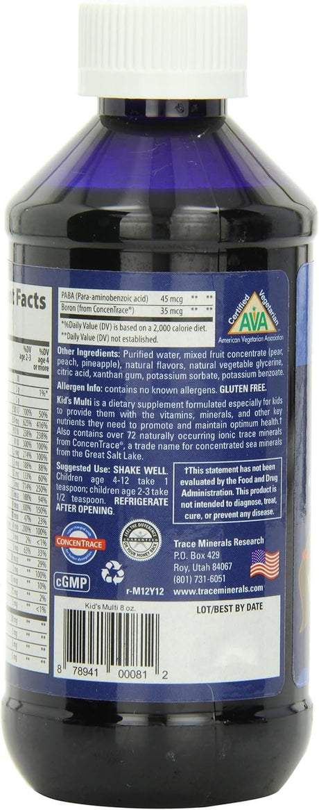 Suplemento multivitamínico líquido   para niños  vitamina C