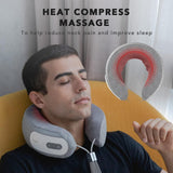 Masajeador de Cuello Breo iNeck3 Pro, Shiatsu, Calor, Portátil