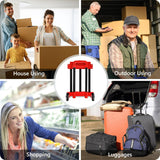 Carretilla Plegable KEDSUM 290 lbs, Ligera y Resistente, Modelo 2023
