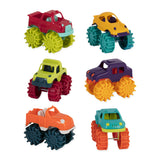 Juego de 6 mini camiones para niños pequeños