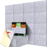 Paneles Acústicos 12x12x0.4 - Alta Densidad - 18 Piezas