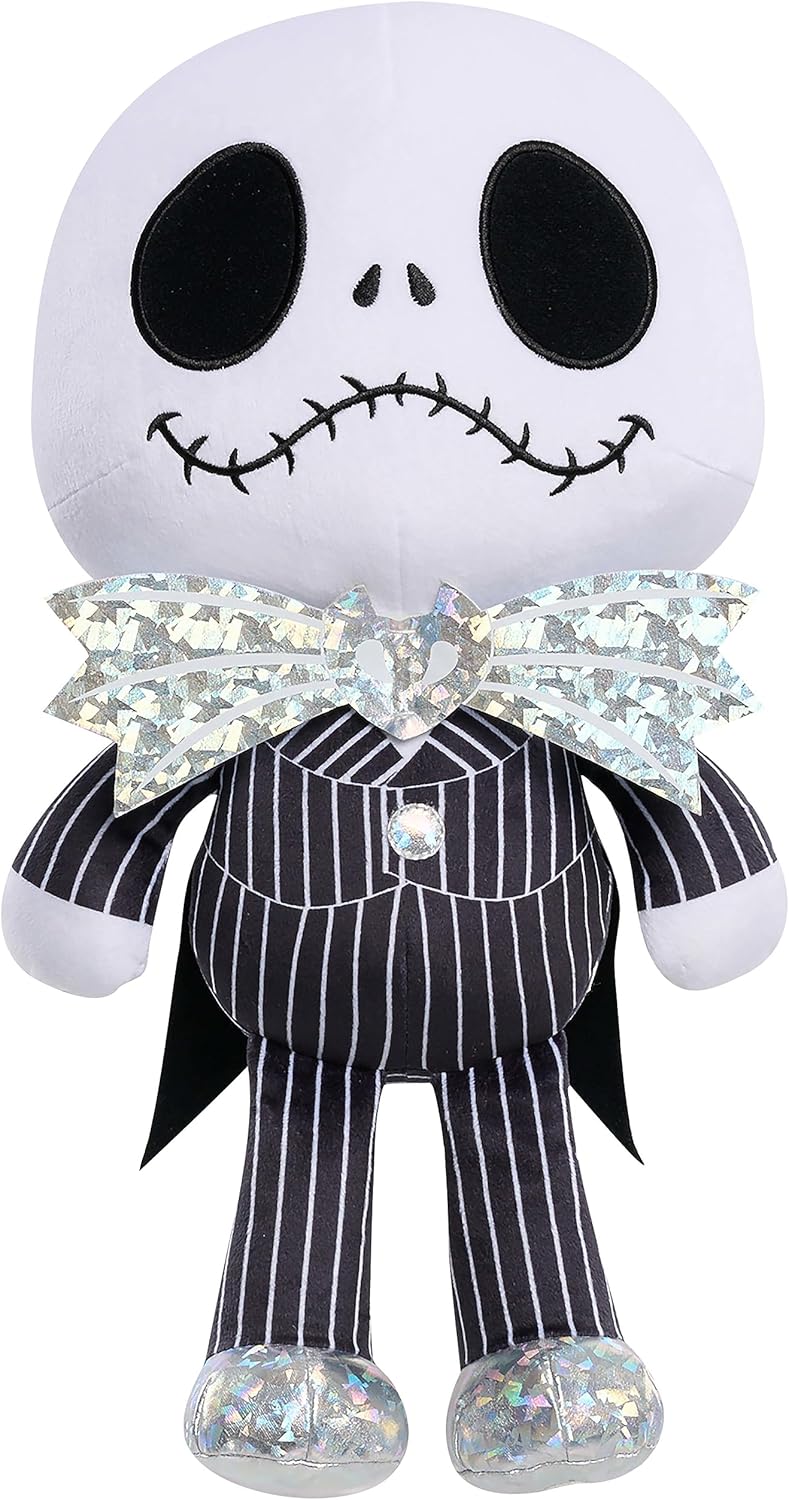 Peluche Jack Skellington 17, Disney100, exclusivo, Just Play