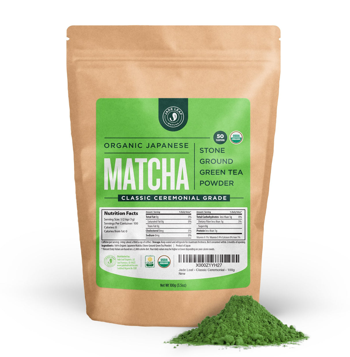 USDA Organic - Grado Ceremonial (Para Beber como Té)
