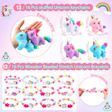 Favor de Fiesta Unicornio Remuuly 88 Pcs Mini Peluches y Regalos