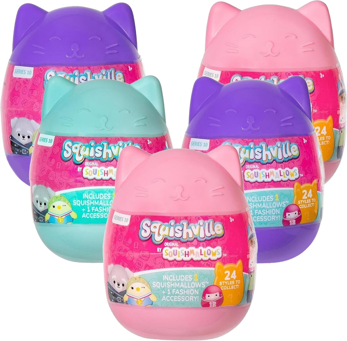 Mini Peluches Sorpresa Squishmallows - Colección Series 10