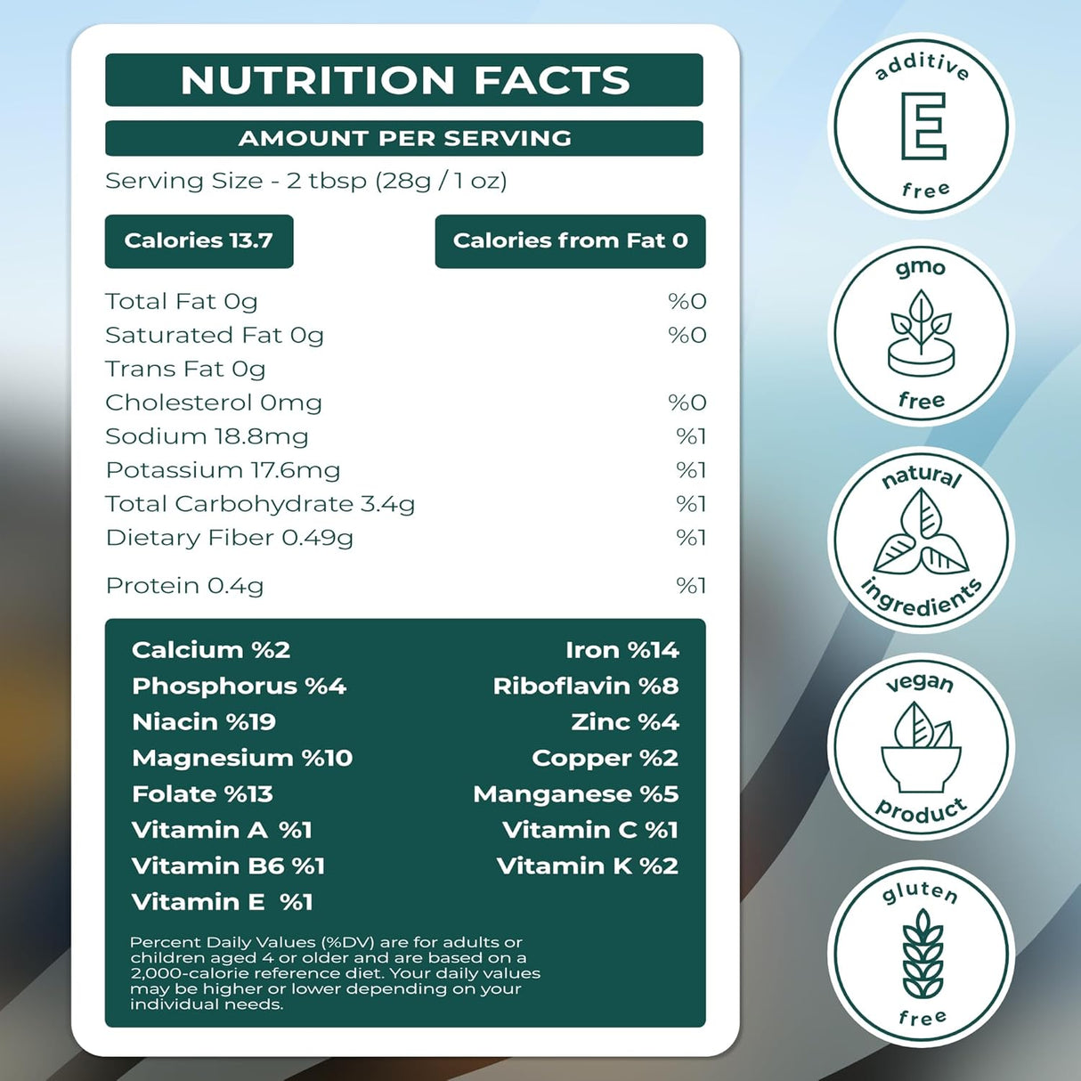 Sea Moss Raw - Wildcrafted Irish para digestión y salud intestinal 16oz