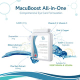 Suplementos MacuBoost AREDS 2 Plus luteína zeaxantina