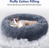 Cama para gatos Rabbitgoo, suave, lavable, tamaño mediano