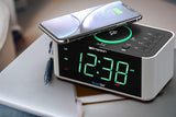 Relojes Despertadores y cargador inalámbrico QI